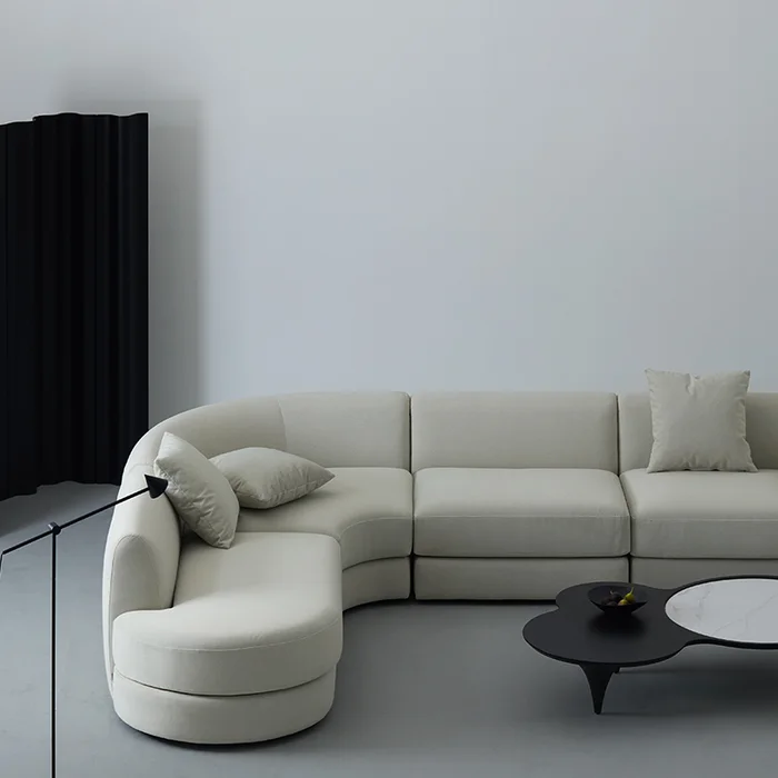 자유롭게 배치하는 오브 모듈 소파