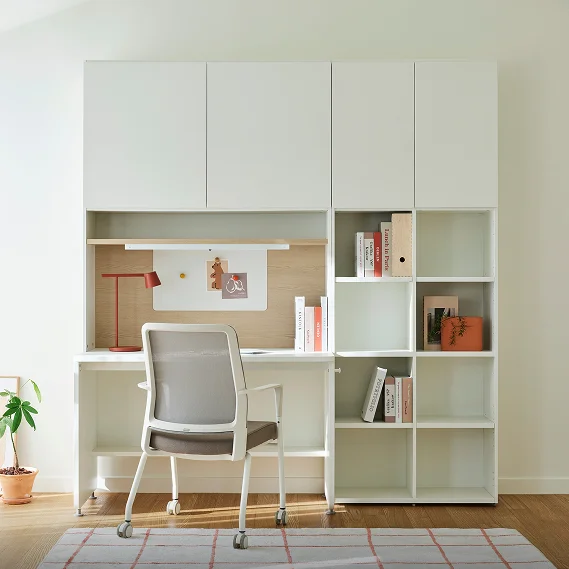 티오 일자책상세트