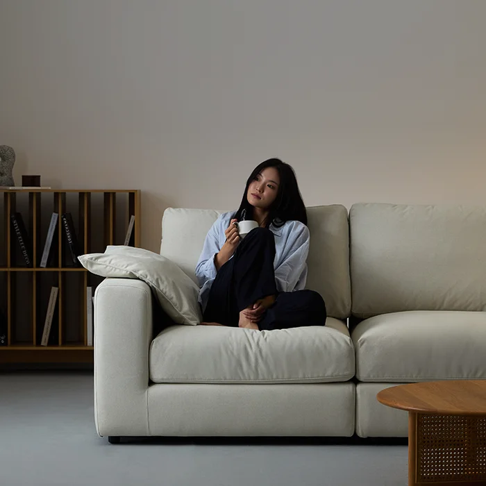 구스의 포근하고, 부드러운 착석감